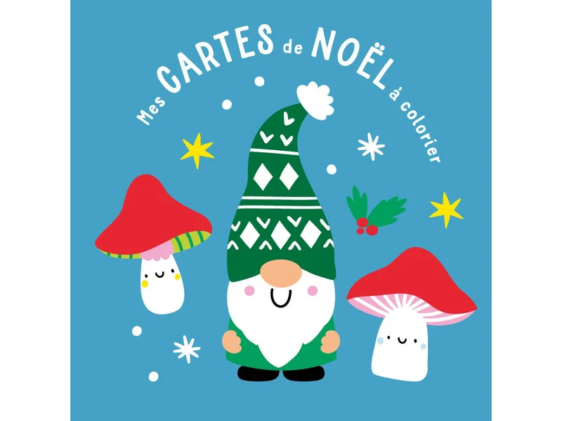 Mes joyeux gnomes de Noël à peindre - 1 2 3 Soleil
