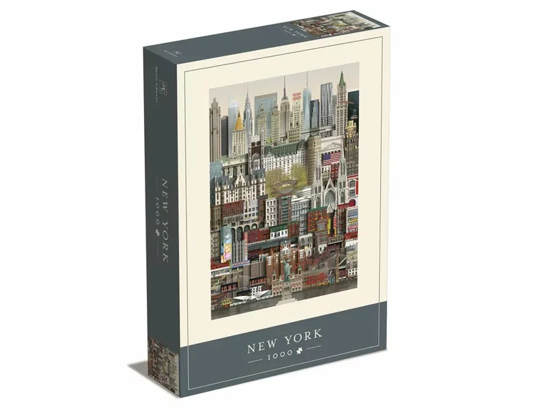 Puzzle 1000 pièces - New York - Martin Schwartz