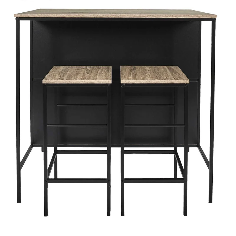TABLE ILOT 2 TABOURETS LOKA