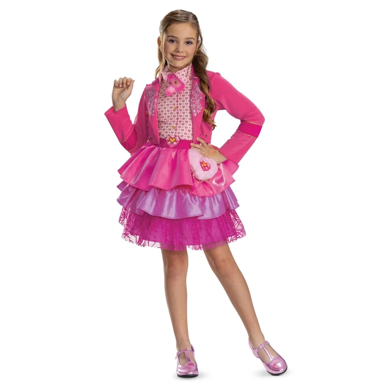 Descendants Pink Deluxe Costume for Kids, Disney, Jacket and Dress