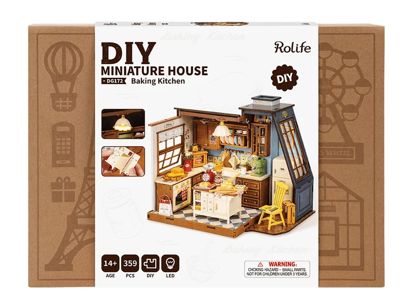Pièce miniature - Cuisine de pâtisserie (Baking Kitchen) - Rolife