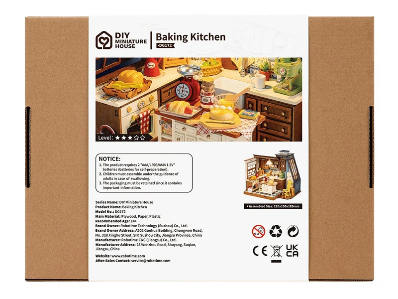 Pièce miniature - Cuisine de pâtisserie (Baking Kitchen) - Rolife