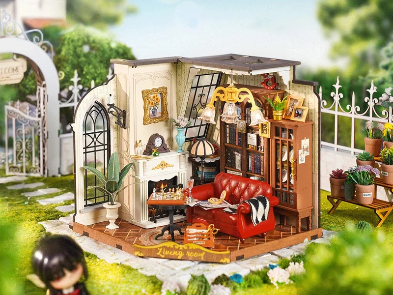 Pièce miniature - Le Salon de Catherine (Catherine’s Living Room) - Rolife