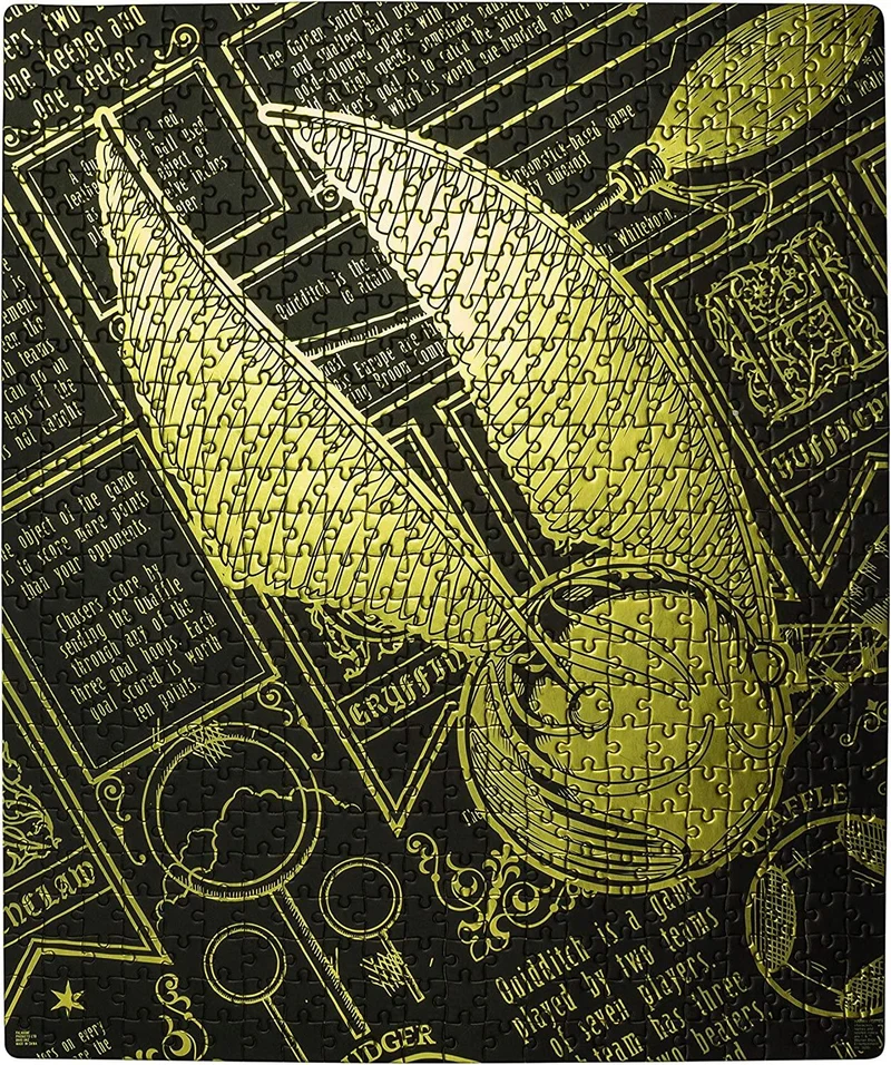 Harry Potter Golden Snitch Jigsaw Puzzle du vif d'or (550 Pcs)