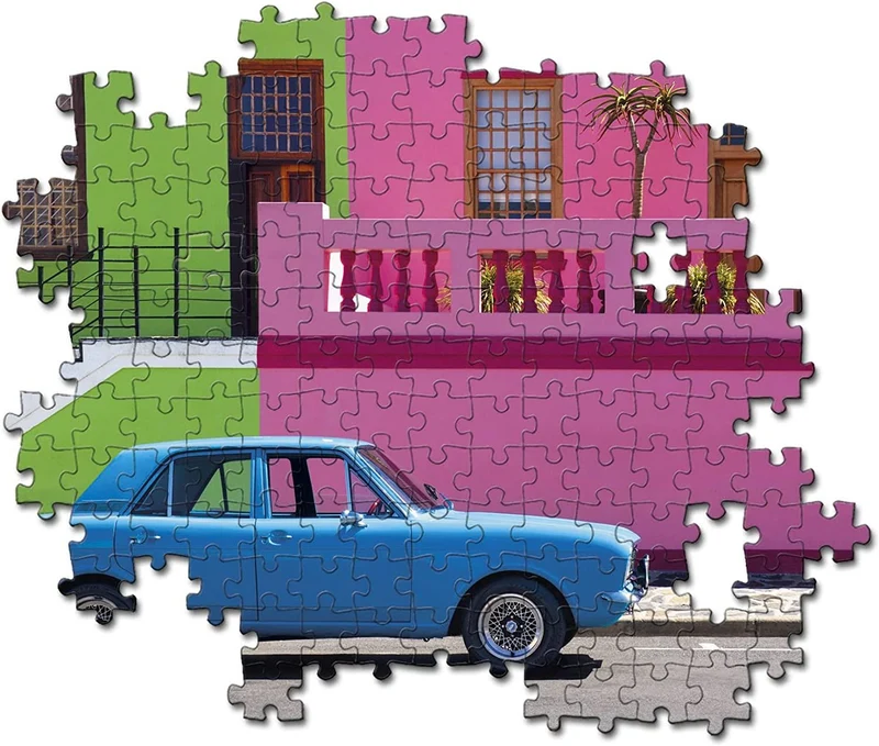 Clementoni Puzzle The Blue Car - La voiture bleue (500 pcs)