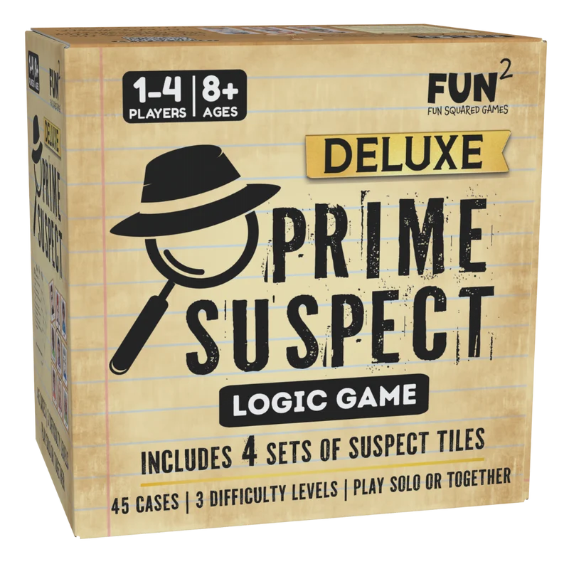Fun Squared Games Prime Suspect Deluxe Brain Teaser Puzzle