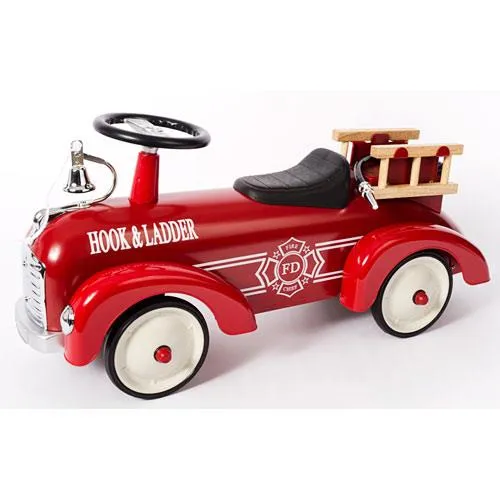 Metal Speedster Firetruck (Montreal, In-Store or Pickup ONLY) / Camion de pompiers