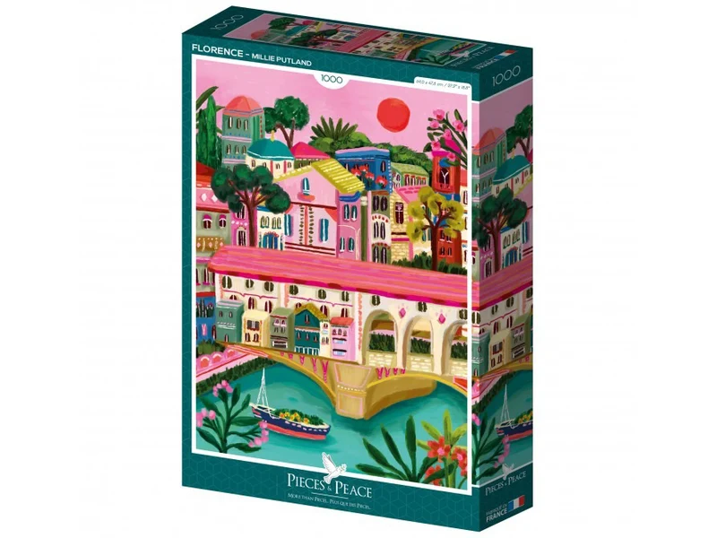 Puzzle Florence 1000 pièces – Pieces & Peace