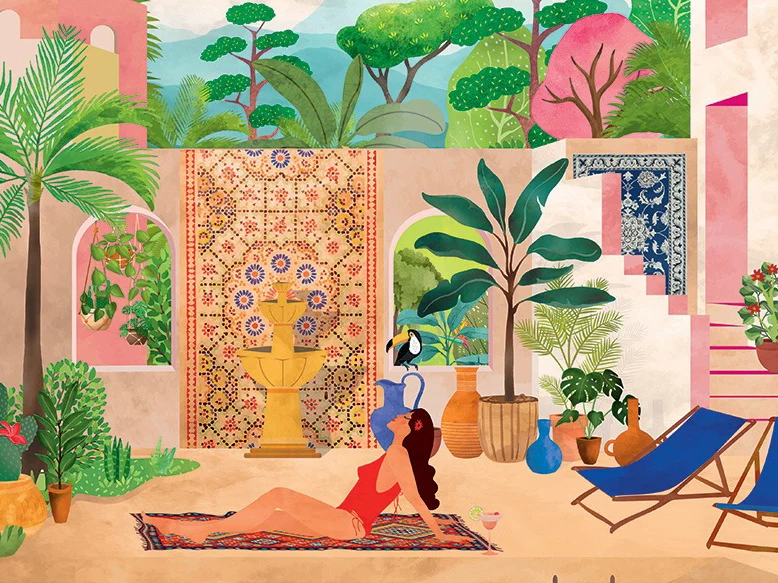 Puzzle Paradis d’Été 500 pièces – Pieces & Peace