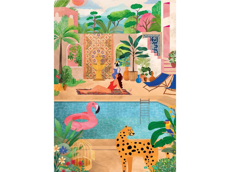 Puzzle Paradis d’Été 500 pièces – Pieces & Peace