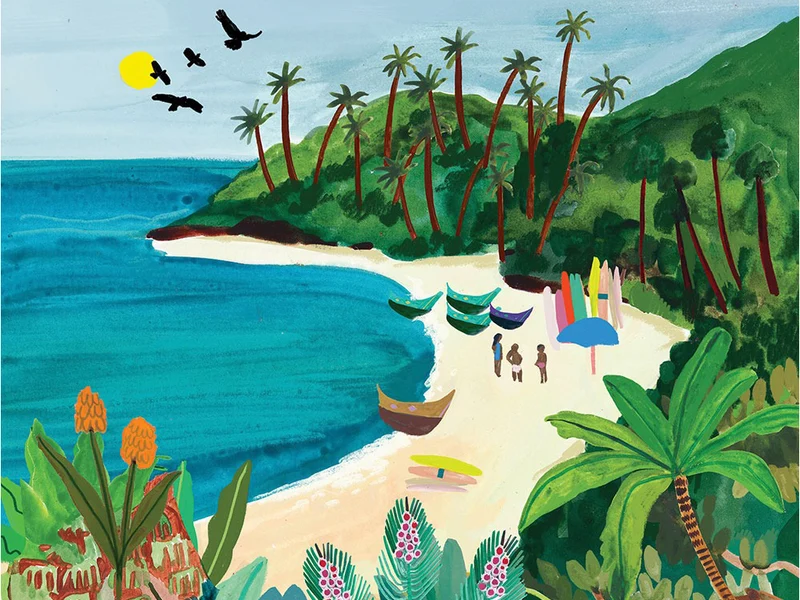 Puzzle Beach Butterfly 500 pièces – Pieces & Peace