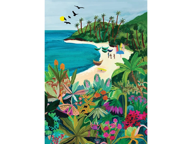Puzzle Beach Butterfly 500 pièces – Pieces & Peace