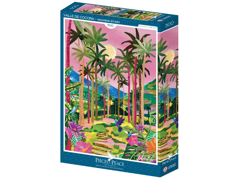 Puzzle Valle de Cocora 500 pièces – Pieces & Peace