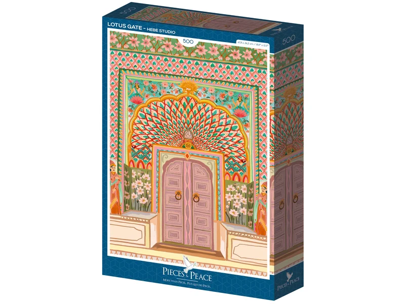 Puzzle Porte du Lotus 500 pièces – Pieces & Peace