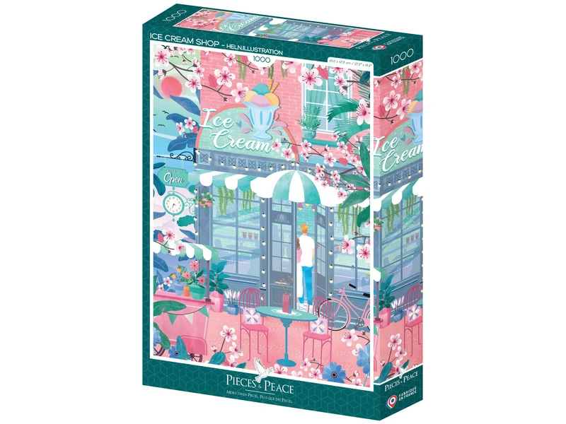 Puzzle Magasin de Glaces 1000 pièces – Pieces & Peace