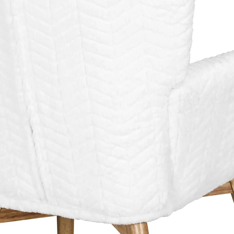 FAUTEUIL HELSINKI PATCHWORK BLANC