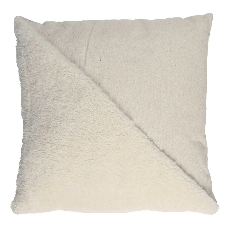 COUSSIN BEIGE BOUCLETTE 40X40CM