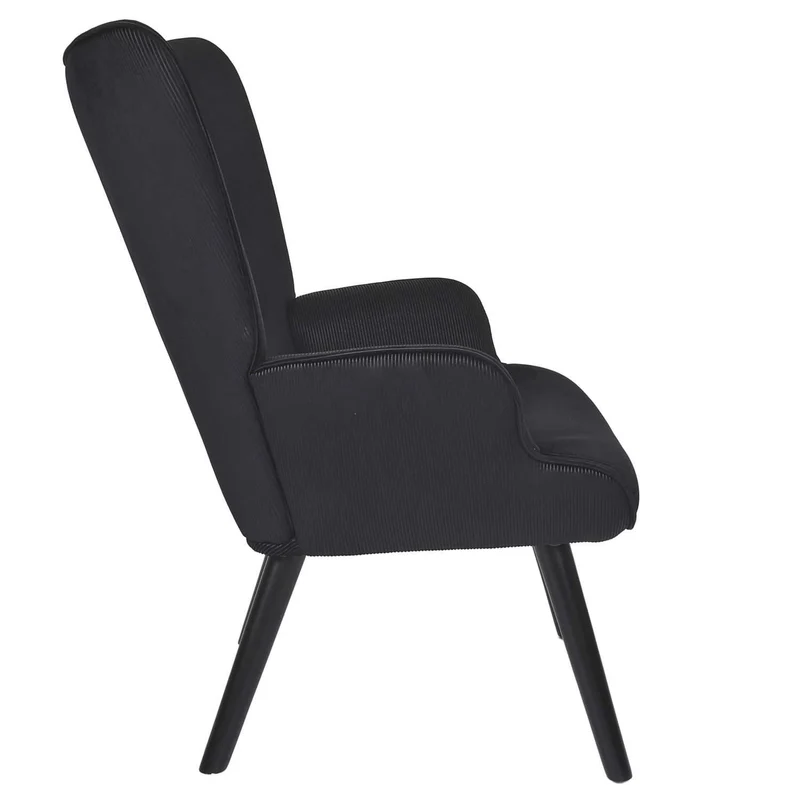 FAUTEUIL DE SALON GIULIA NOIR