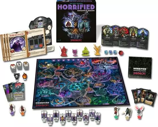 Ravensburger Horrified Dungeons & Dragons Ravenloft Strategy Board Game