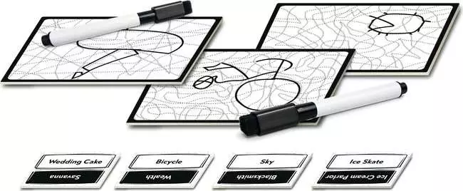 Ravensburger Mind the Lines Family Drawing Party Board Game