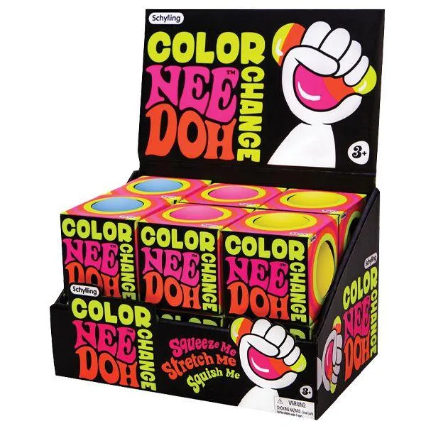 Nee Doh Color Change (Pink) - Balle antistress changement de couleur (Rose)