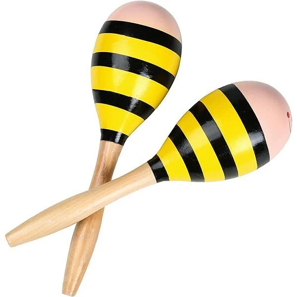 Schylling Maracas Bees/ Schylling Maracas Abeilles