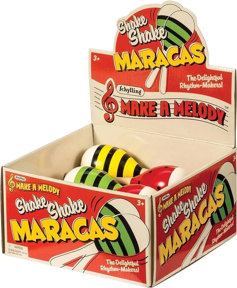 Schylling Maracas Bees/ Schylling Maracas Abeilles