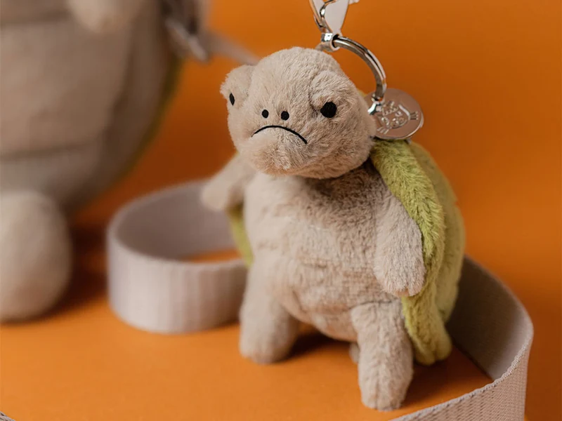Porte-clés peluche tortue - Timmy Turtle Bag Charm - Jellycat
