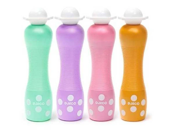 4 Marqueurs gros pois Pearly - Djeco