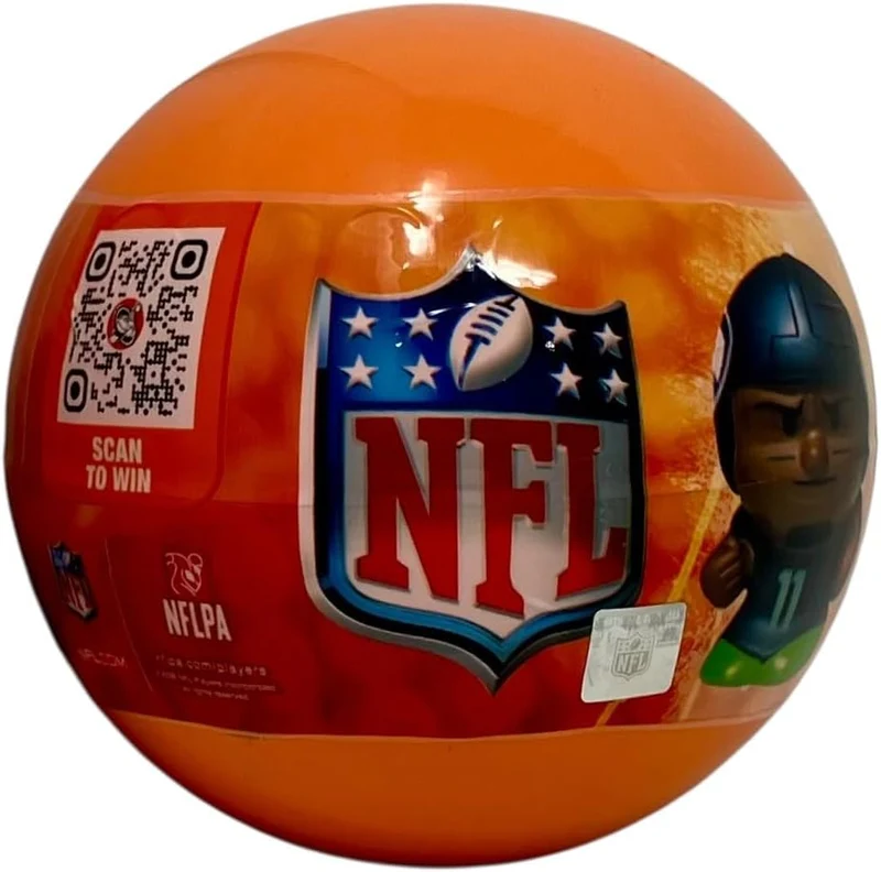 SqueezyMates NFL Football Series 6 Jumbo Squeezy Mate Capsule Blind Pack