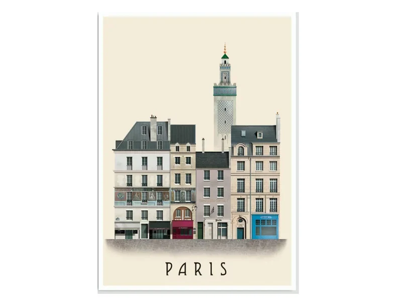 Carte postale A6 Paris II - Martin Schwartz