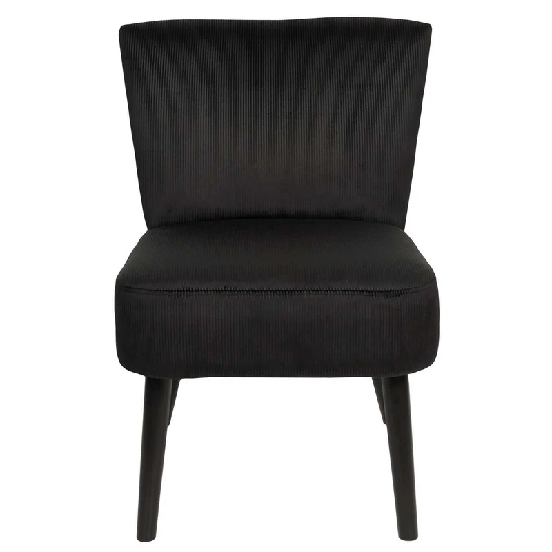 FAUTEUIL CRAPAUD GIULIA NOIR