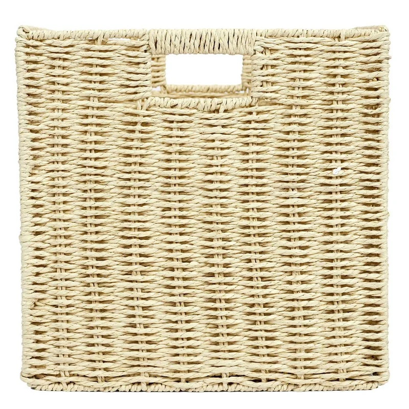 CUBE DE RANGEMENT TRESSE PLIABLE