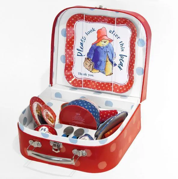 Paddington Tin Tea Set - Service à thé métallique (14 pcs)
