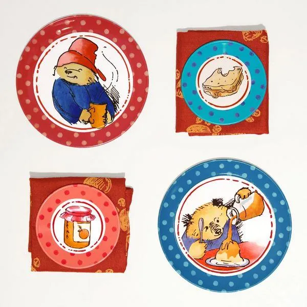 Paddington Tin Tea Set - Service à thé métallique (14 pcs)
