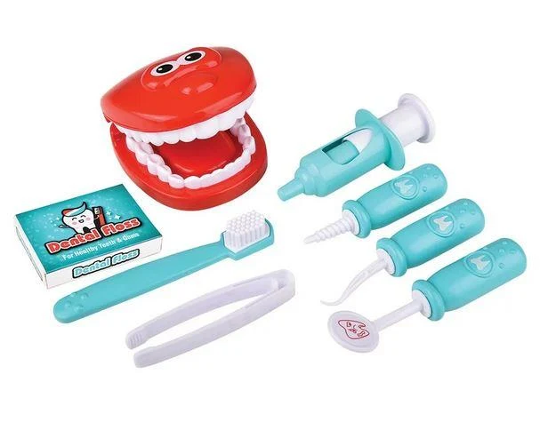 Dentist Play Set - Ensemble de jeu de dentiste (8 pcs)