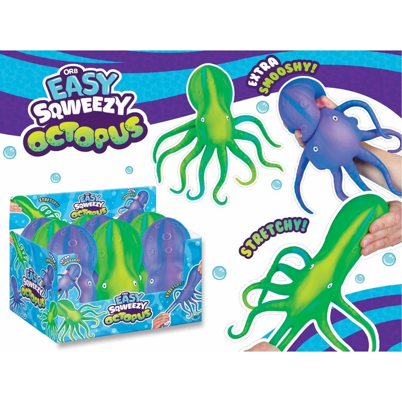 Easy Sqweezy Octopus Squishy Toy