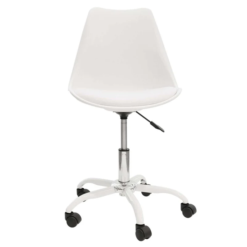 CHAISE A ROULETTES KIRUNA BLANC
