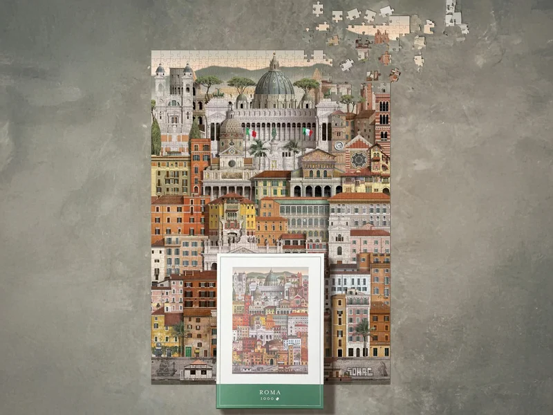 Puzzle 1000 pièces - Rome (Roma) - Martin Schwartz