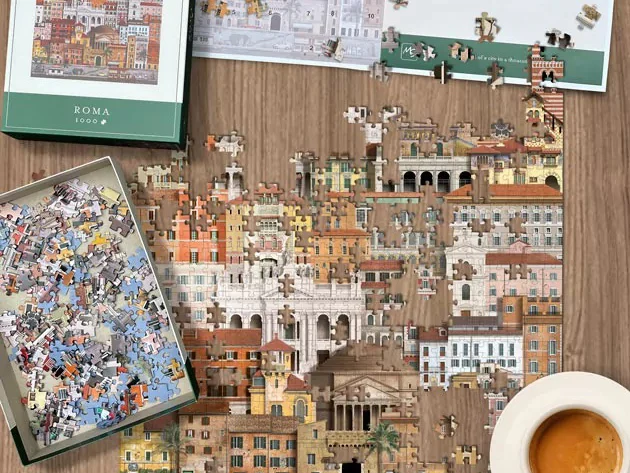 Puzzle 1000 pièces - Rome (Roma) - Martin Schwartz