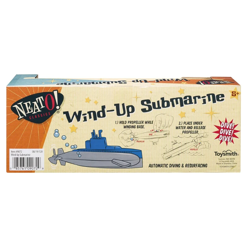 Wind-up Diving Submarine