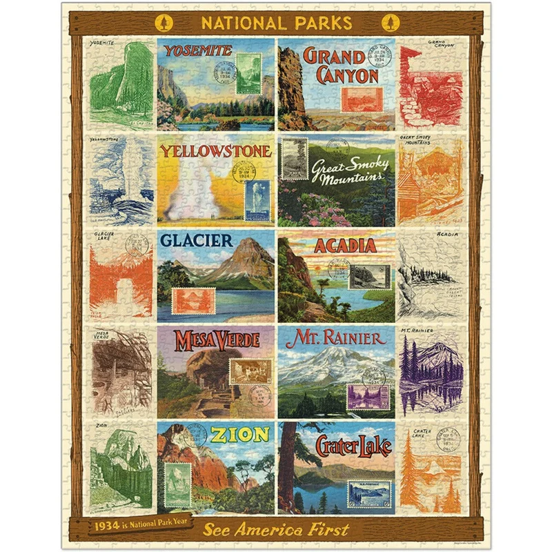National Parks #2 1,000 Piece Puzzle