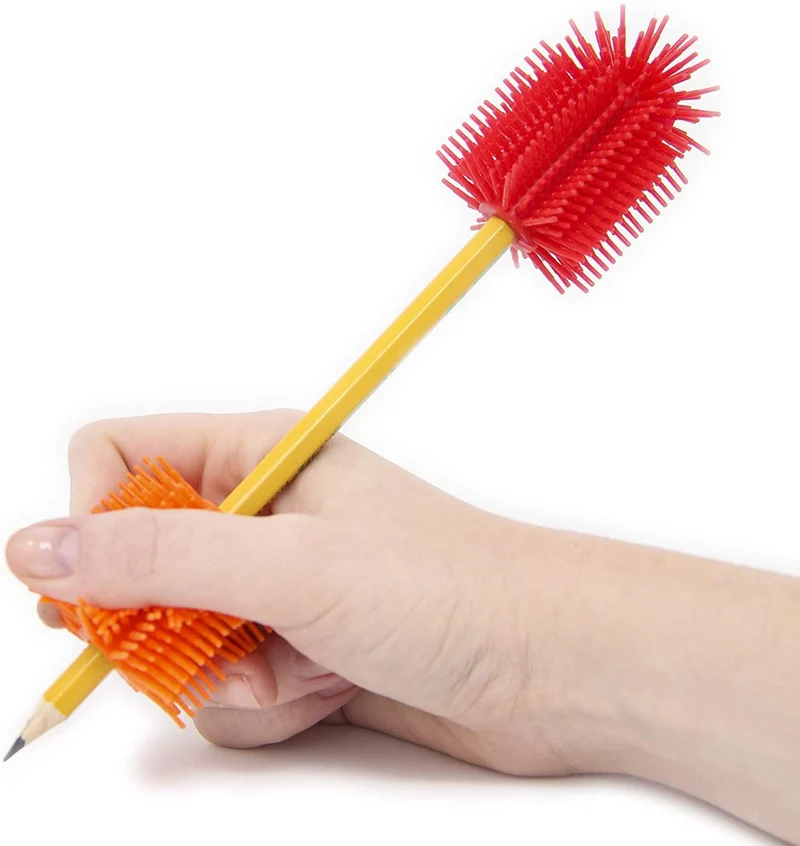 Spike Pencil Tops (Yellow) / Embouts de crayons (jaune)
