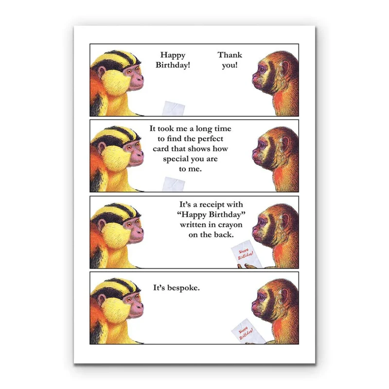 Bespoke Birthday Greeting Card-