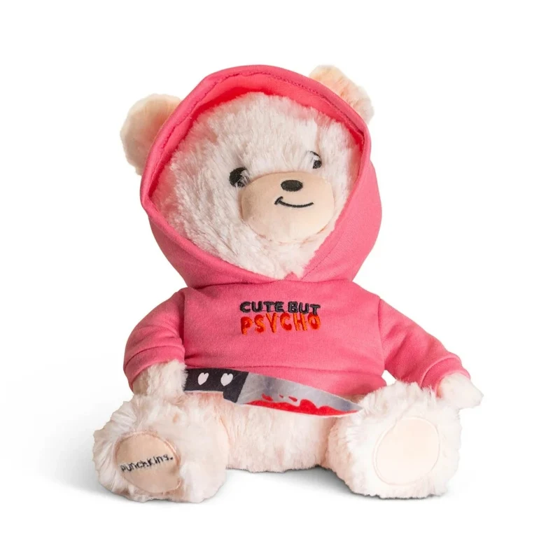 "Psycho but Cute" Teddy Bear Plushie-