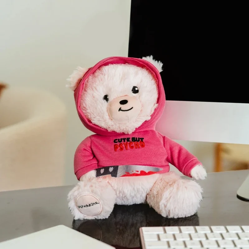 "Psycho but Cute" Teddy Bear Plushie-
