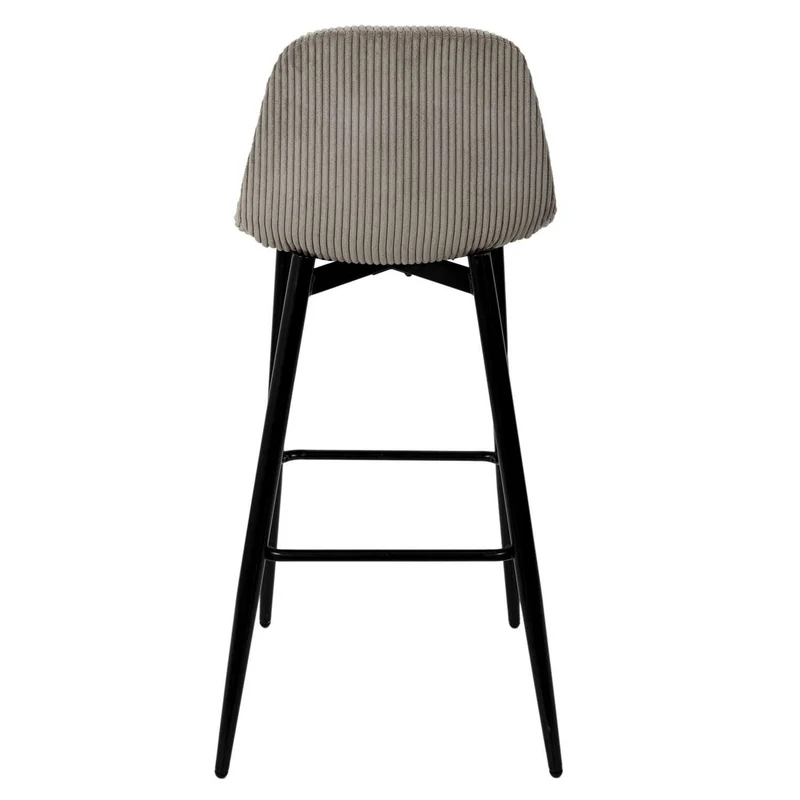 CHAISE DE BAR COTELE SCOTT TAUPE