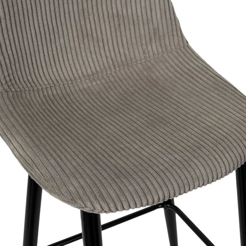 CHAISE DE BAR COTELE SCOTT TAUPE