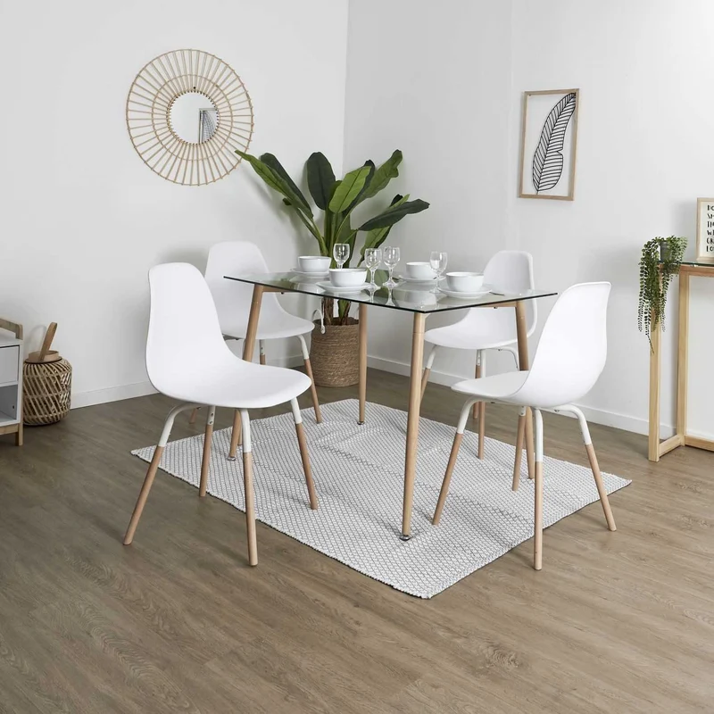 CHAISE PP PHENIX BLANC