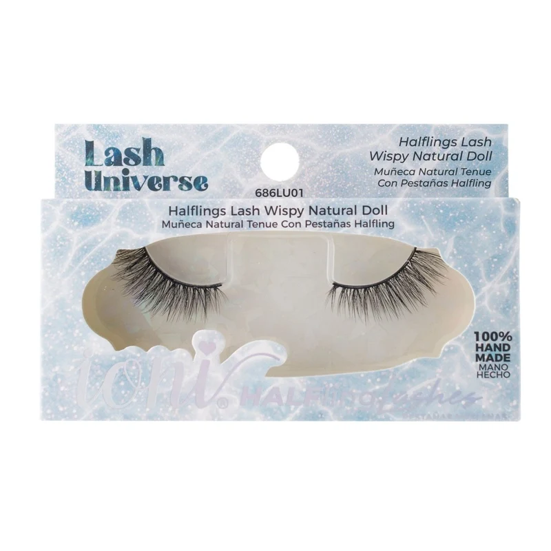 Halflings Lash Wispy Natural Doll, Lash Universe Eyelashes, 1 Count